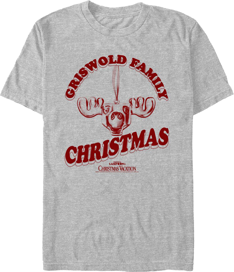 Moose Ornament Griswold Family Christmas Vacation T-Shirt product image 1