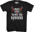 Most Likely To Pet The Reindeer T-Shirt product image 1