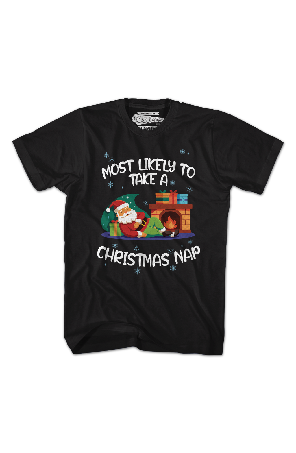 Most Likely To Take A Christmas Nap T-Shirt product image 2