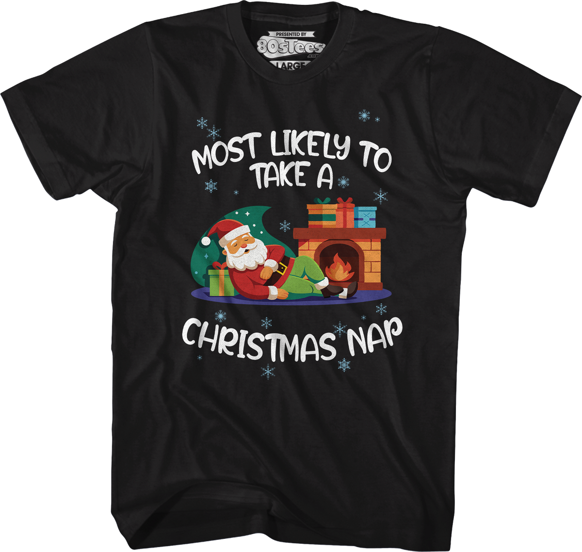 Most Likely To Take A Christmas Nap T-Shirt product image 1