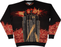 Nakatomi Plaza Explosion Die Hard Knitted Christmas Sweater