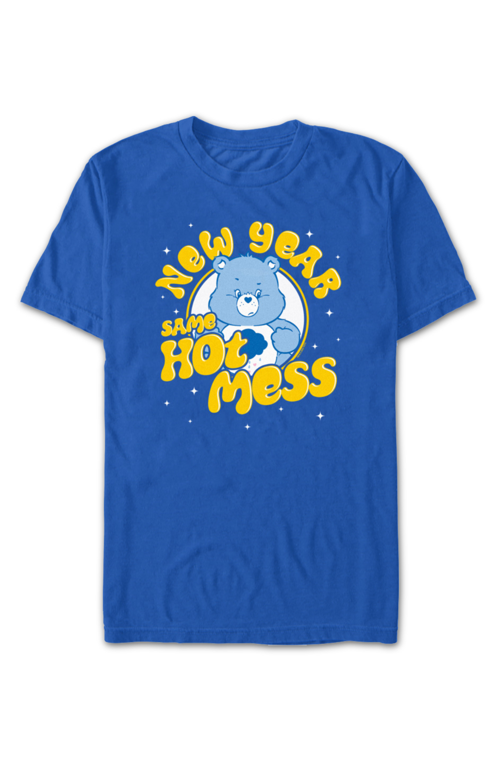 New Year Same Hot Mess Care Bears T-Shirt product image 2