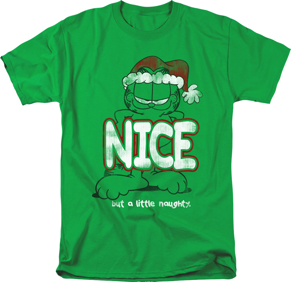 Nice But A Little Naughty Garfield T-Shirt product image 1