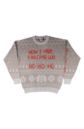 Now I Have A Machine Gun Ho Ho Ho Die Hard Knitted Christmas Sweater