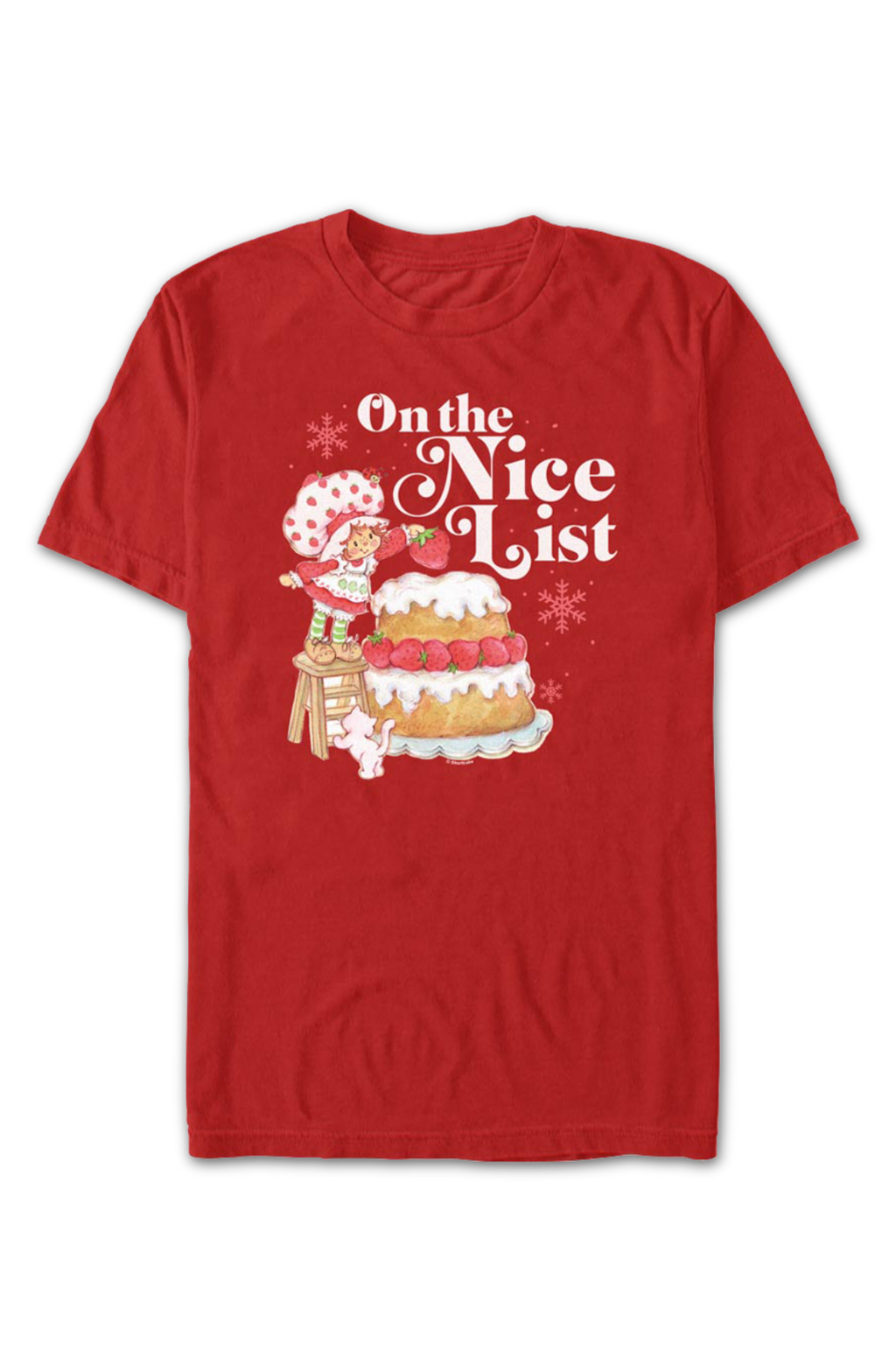 On The Nice List Strawberry Shortcake T-Shirt product image 2