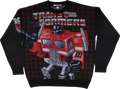 Box Art Optimus Prime Transformers Knitted Sweater