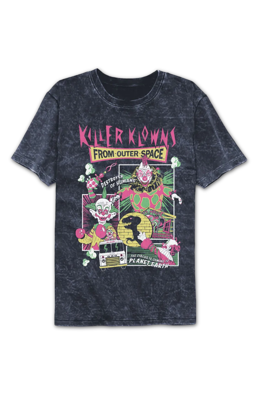 Panel Collage Killer Klowns From Outer Space Mineral Wash product image 2