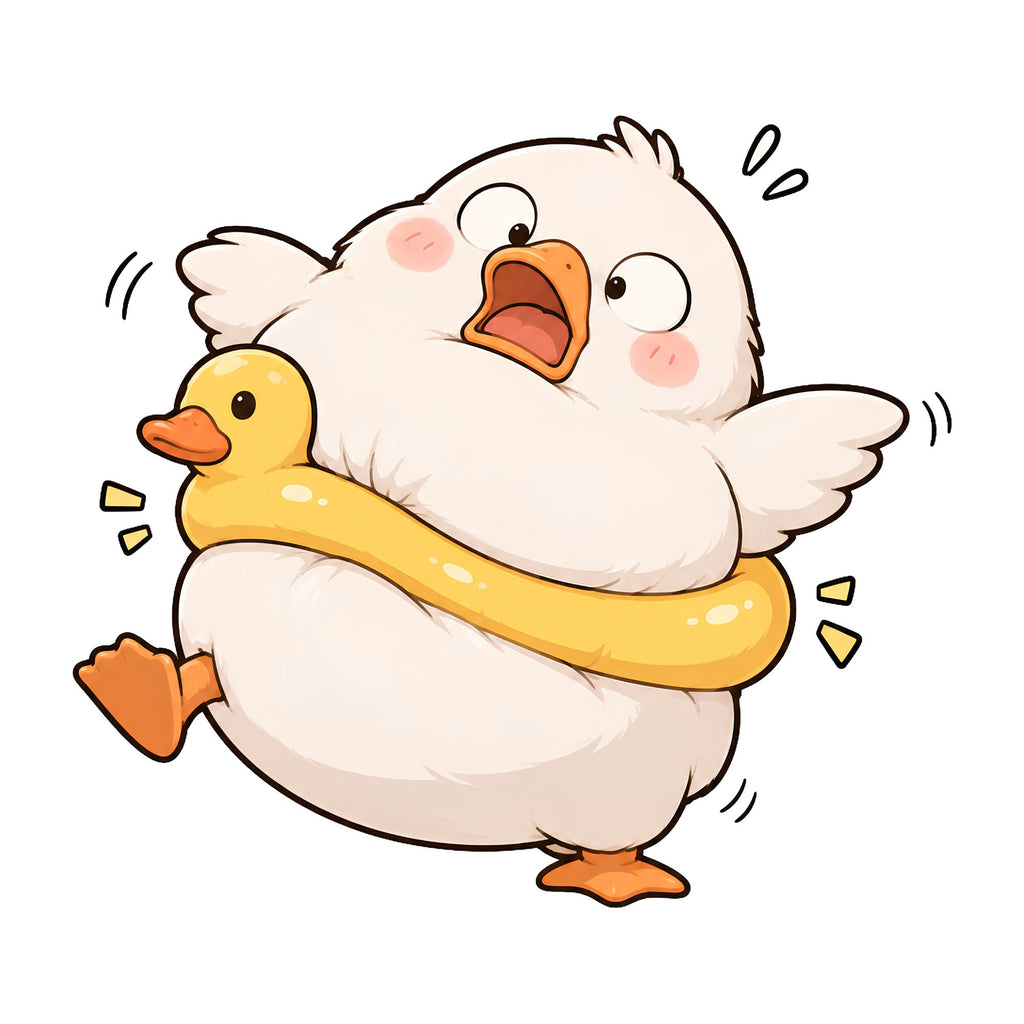 Panicked Duck Hug product image 3
