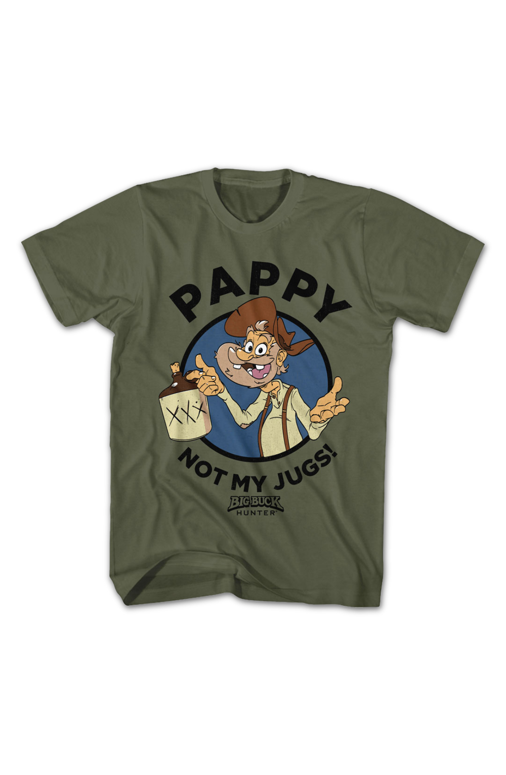 Pappy Not My Jugs Big Buck Hunter T-Shirt product image 2