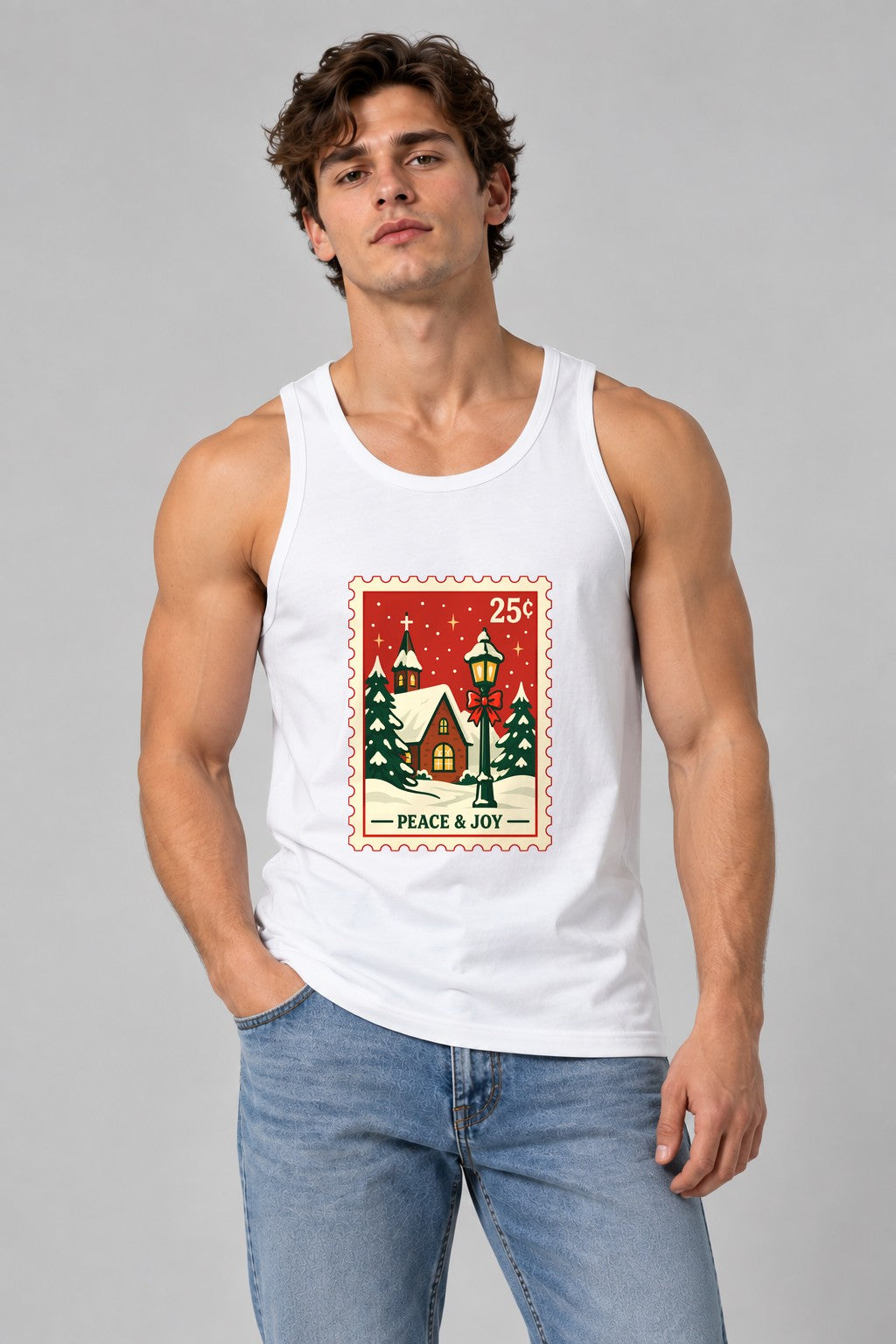 Peace and Joy Stamp