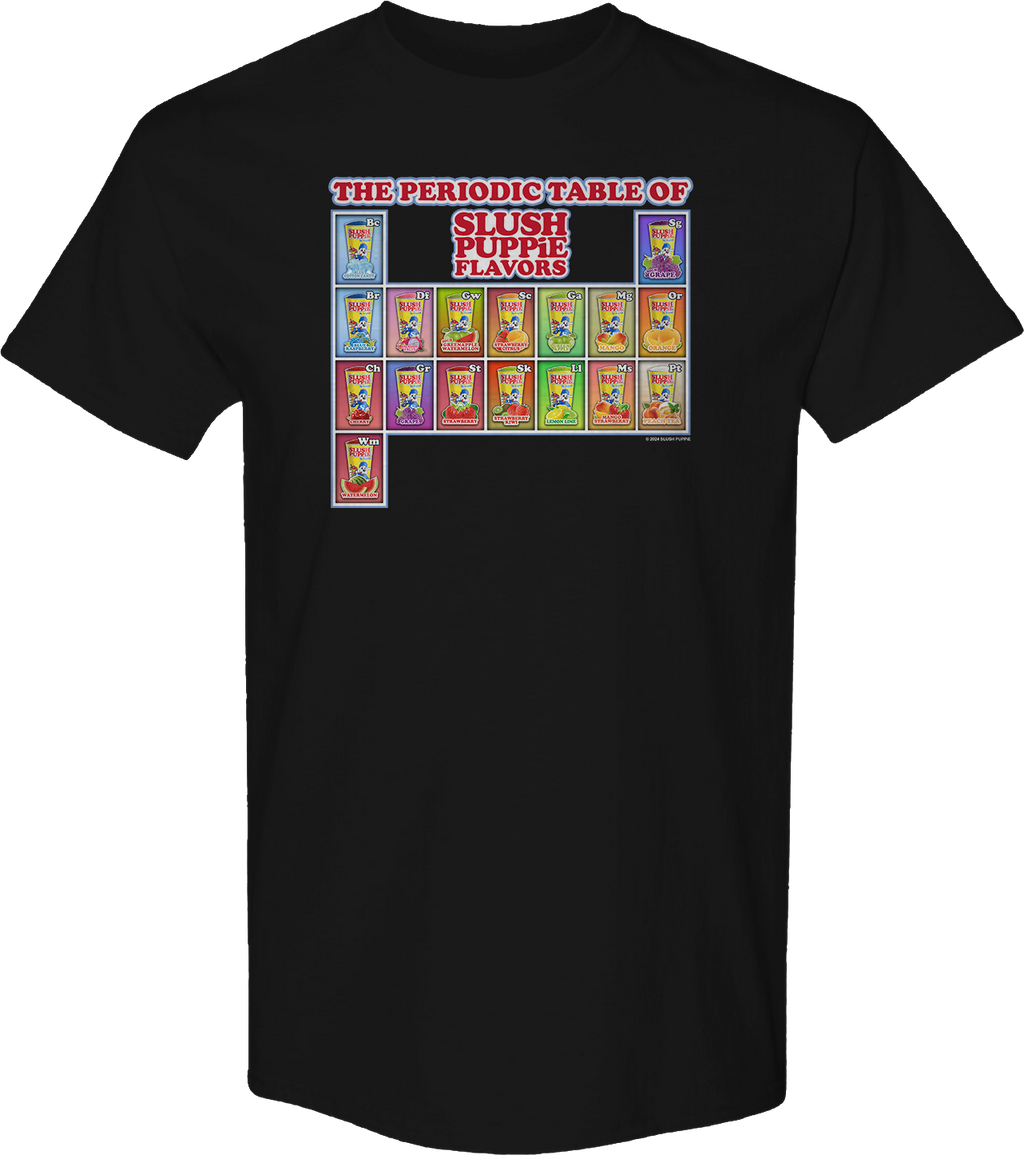 Periodic Table Slush Puppie T-Shirt product image 1