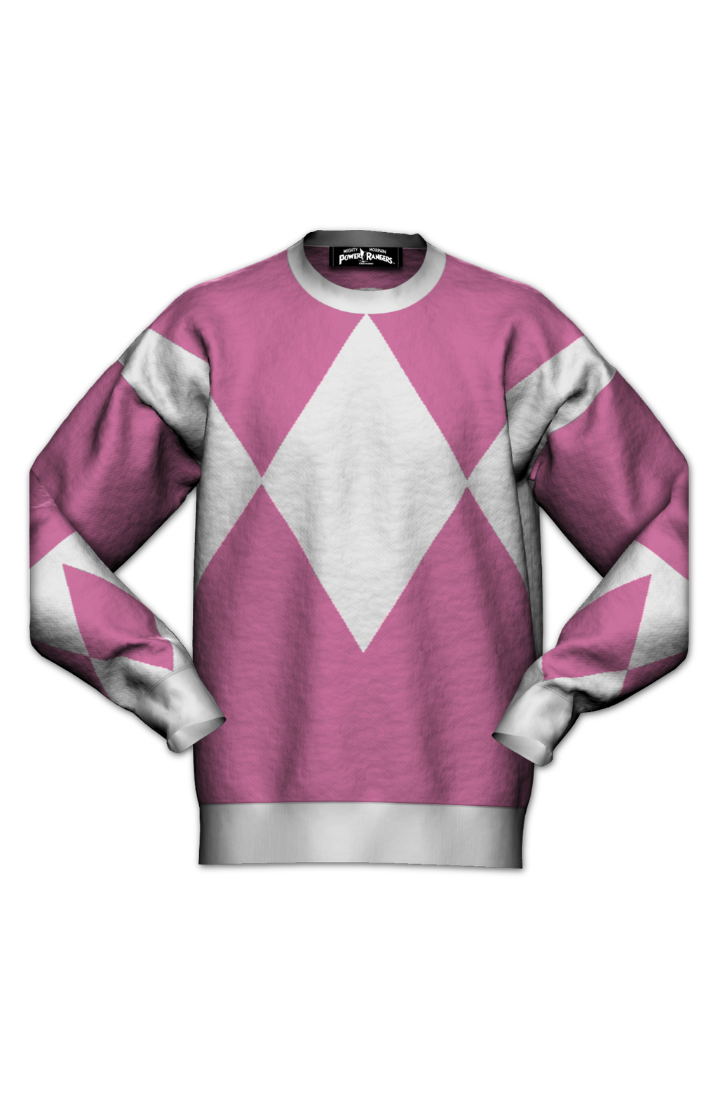 Pink Ranger Mighty Morphin Power Rangers Knitted Sweater