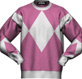 Pink Ranger Mighty Morphin Power Rangers Knitted Sweater