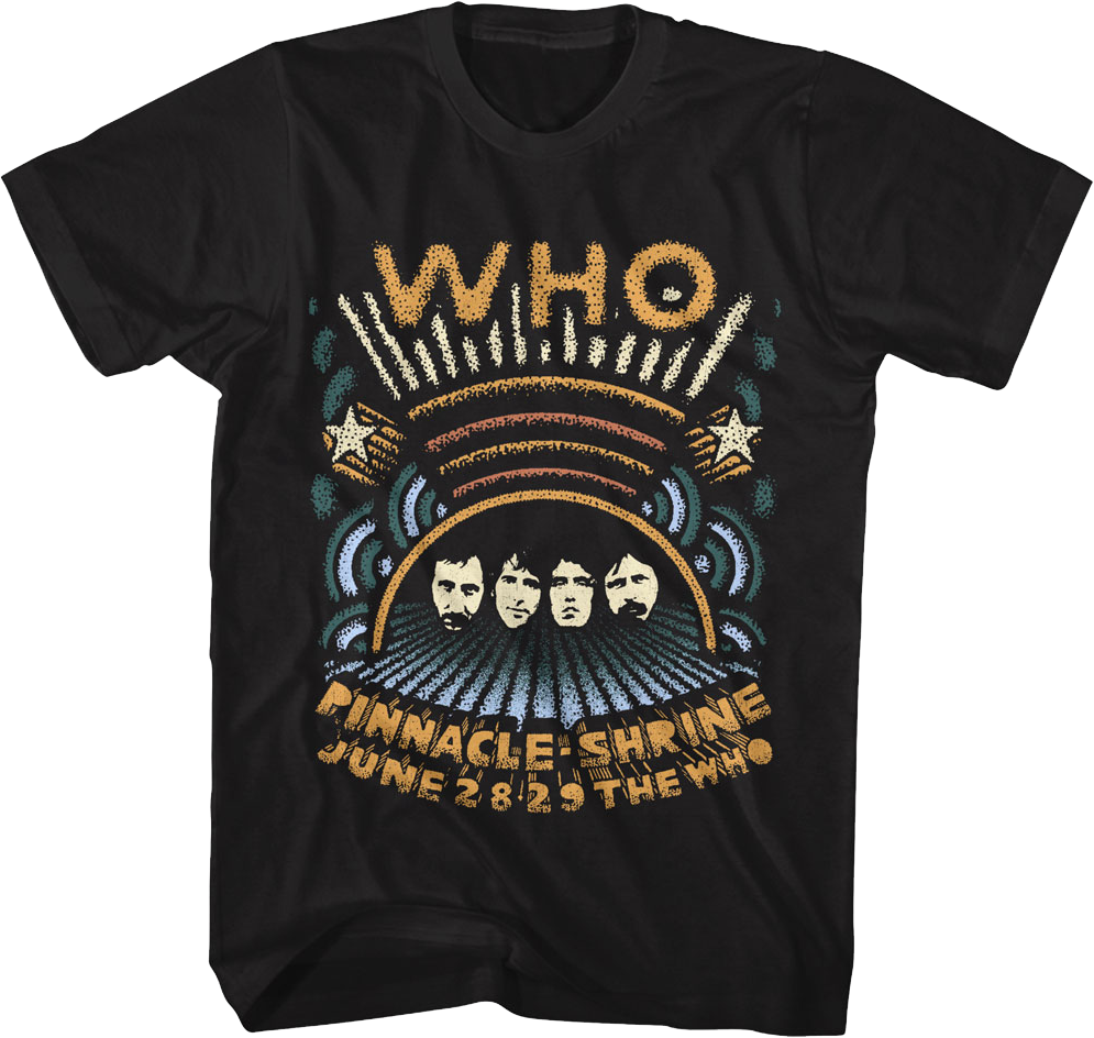 Pinnacle-Shrine Concert The Who T-Shirt product image 1
