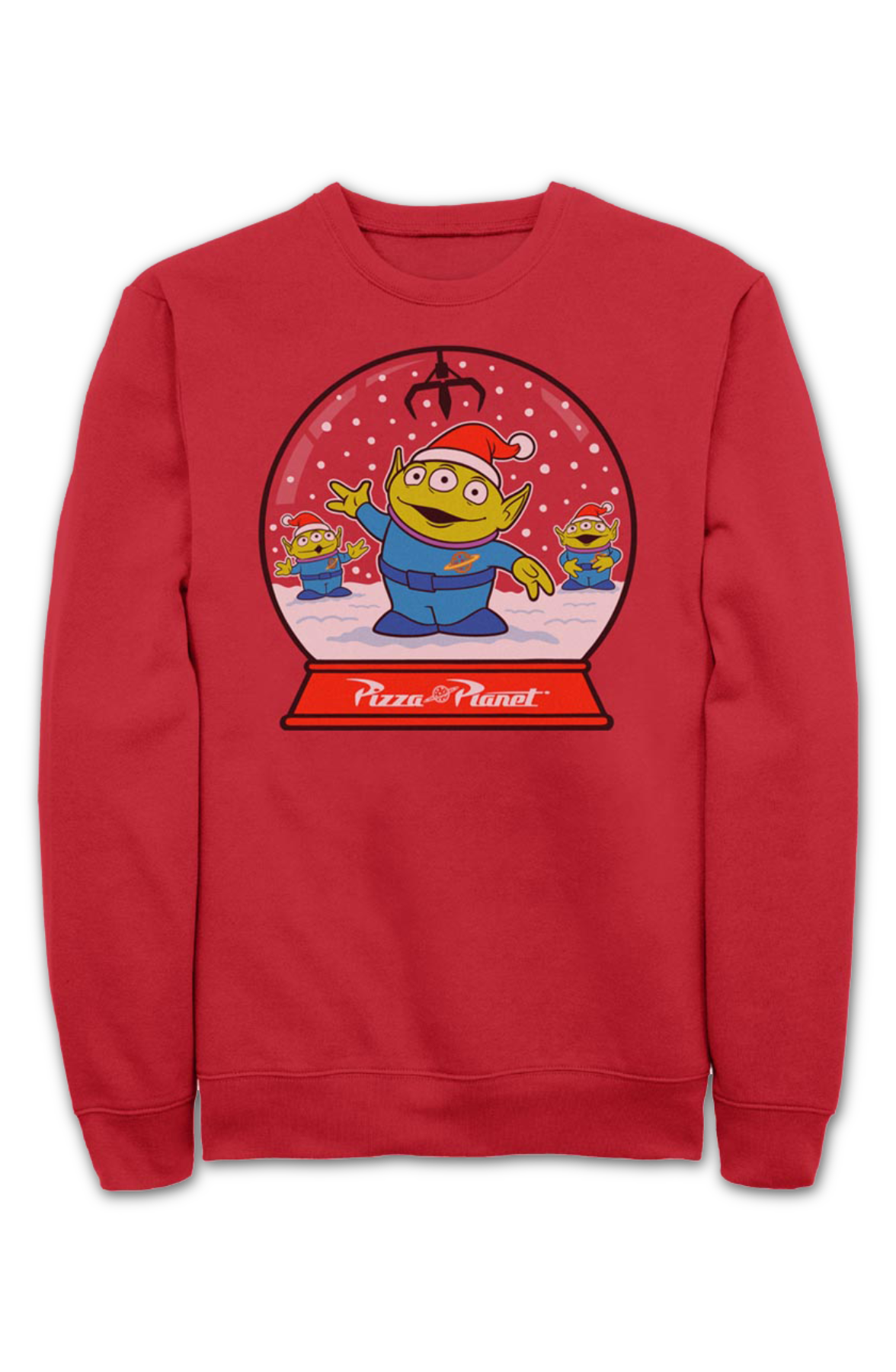 Pizza Planet Snow Globe Toy Story Sweatshirt product image 2