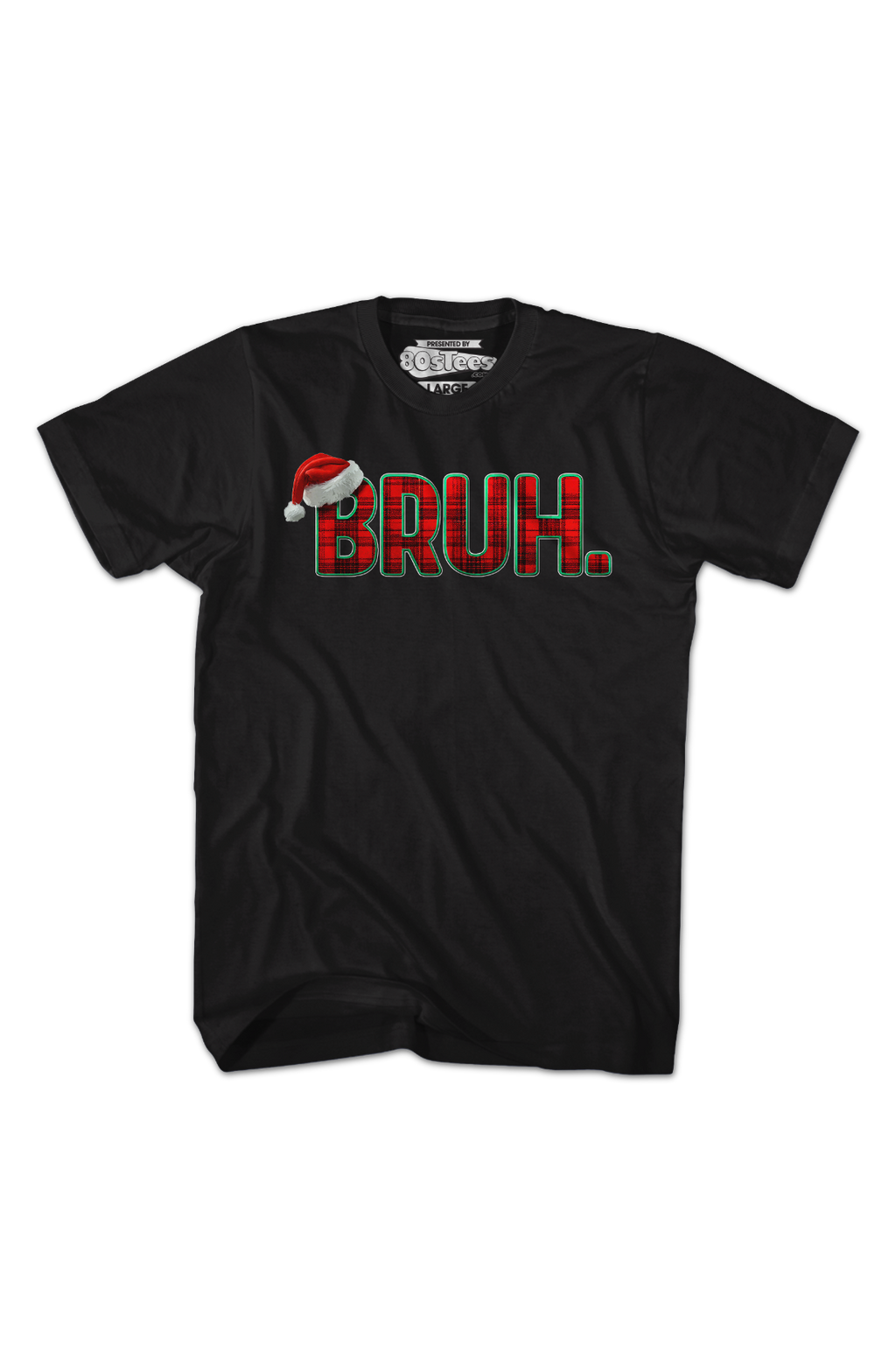 Plaid Bruh Christmas T-Shirt product image 2