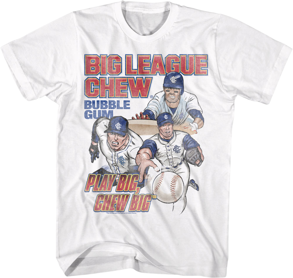 Play & Chew Collage Big League T-Shirt product image 1