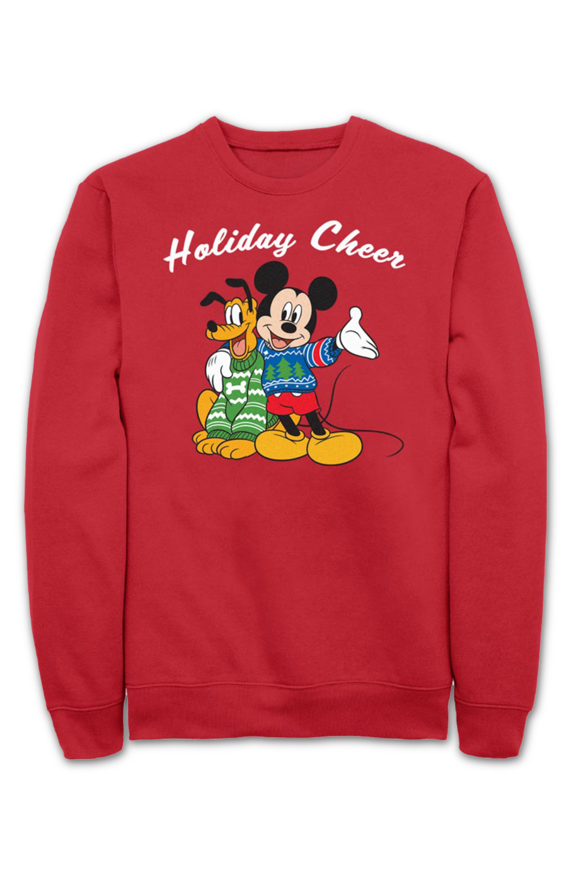 Pluto & Mickey Mouse Holiday Cheer Disney Sweatshirt product image 2