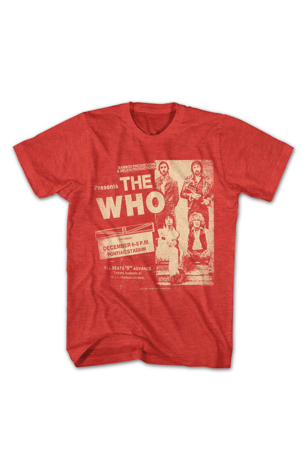 Pontiac Stadium Concert The Who T-Shirt product image 2