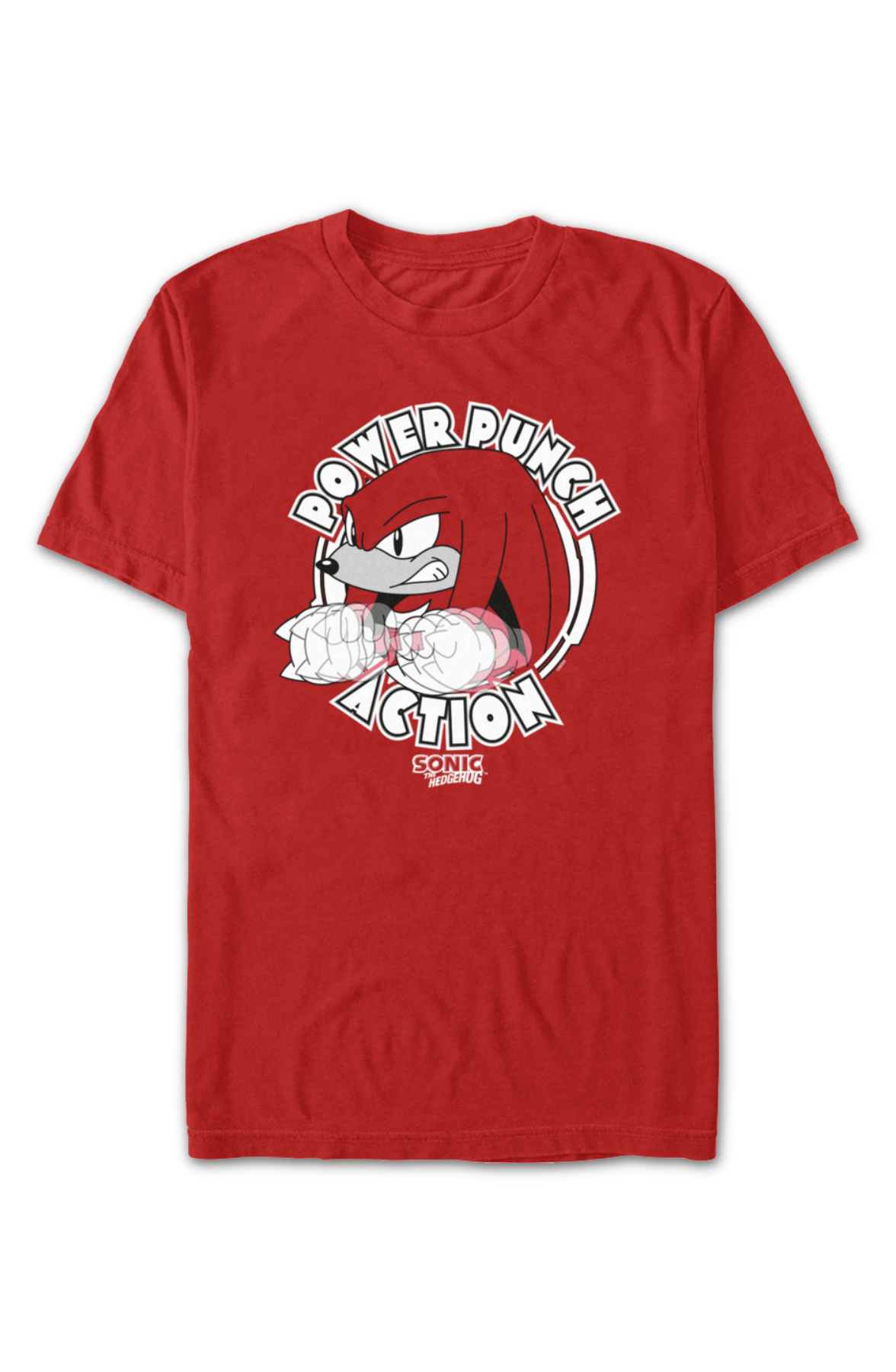 Power Punch Action Sonic The Hedgehog T-Shirt product image 2