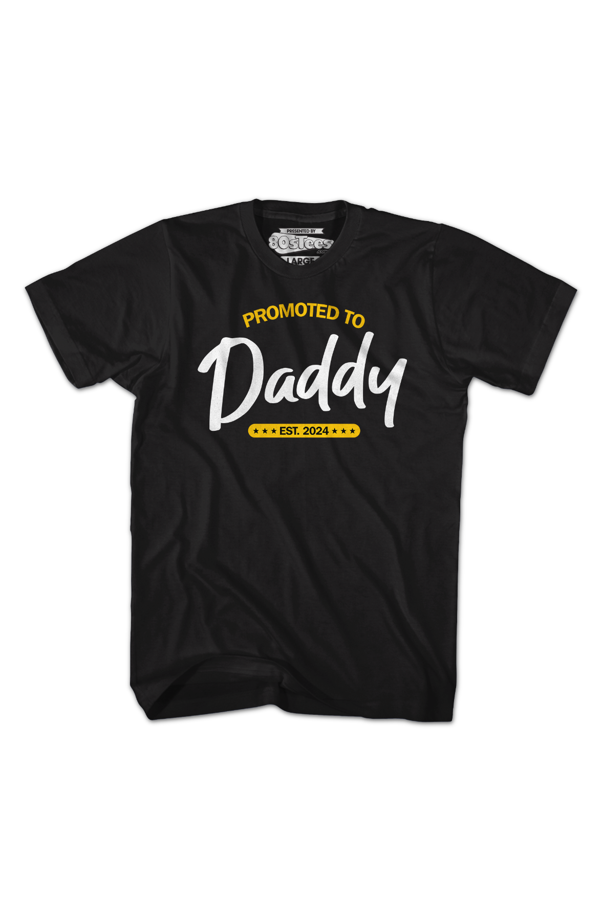 Promoted To Daddy Est. 2024 T-Shirt product image 2