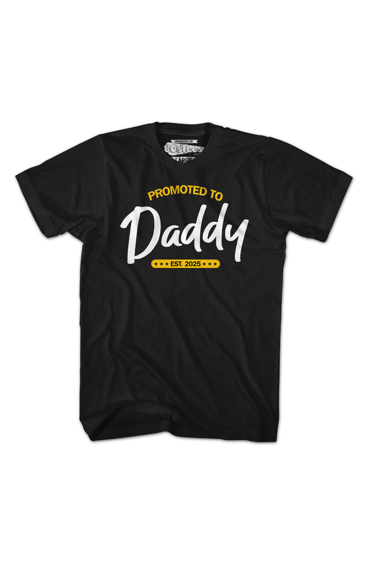 Promoted To Daddy Est. 2025 T-Shirt product image 2