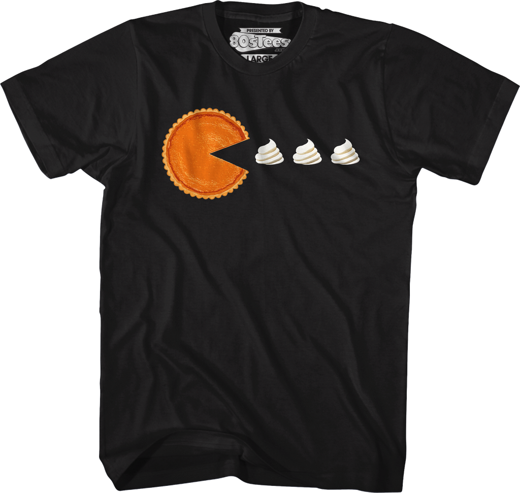 Pumpkin Pie Pac-Man T-Shirt product image 1