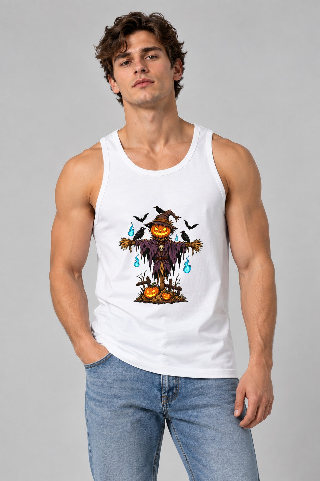 Pumpkin Scarecrow
