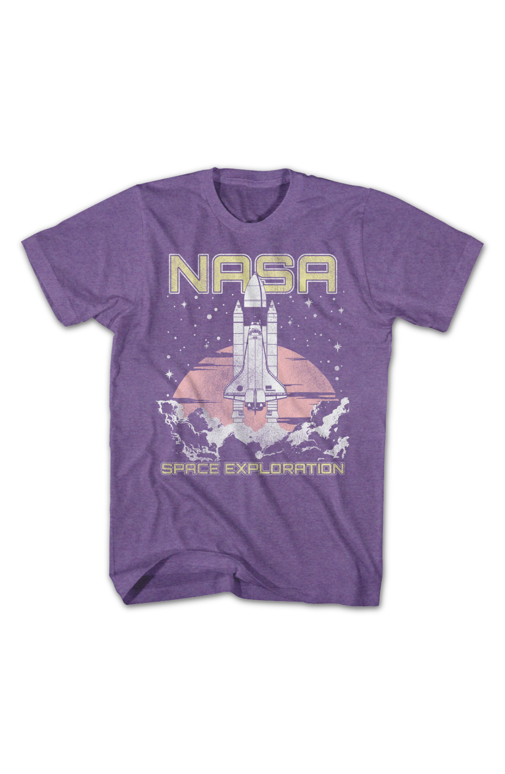 Purple Space Exploration NASA T-Shirt product image 2