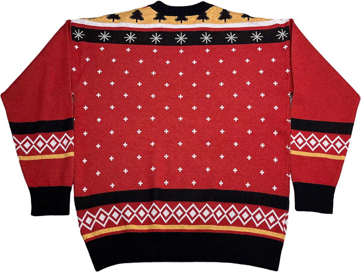 Rad Christmas Vibes Knitted Christmas Sweater