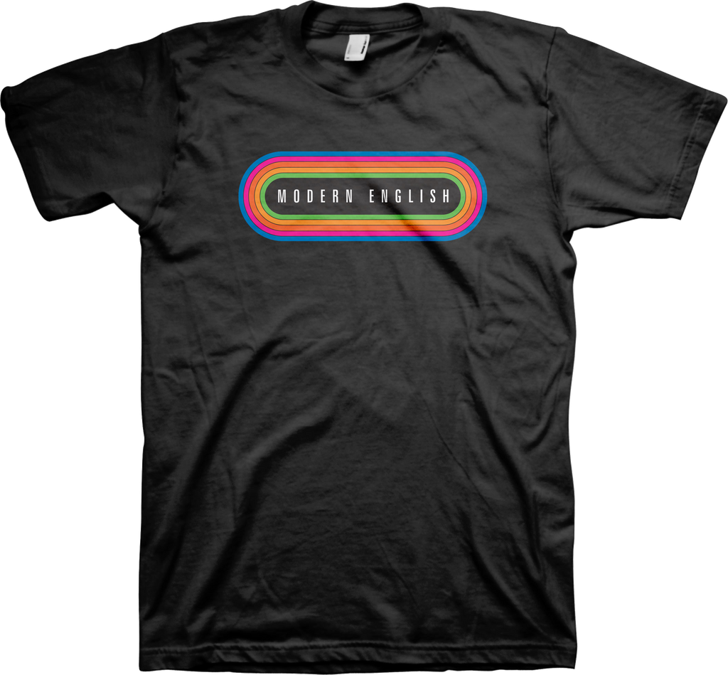 Rainbow Logo Modern English T-Shirt product image 1