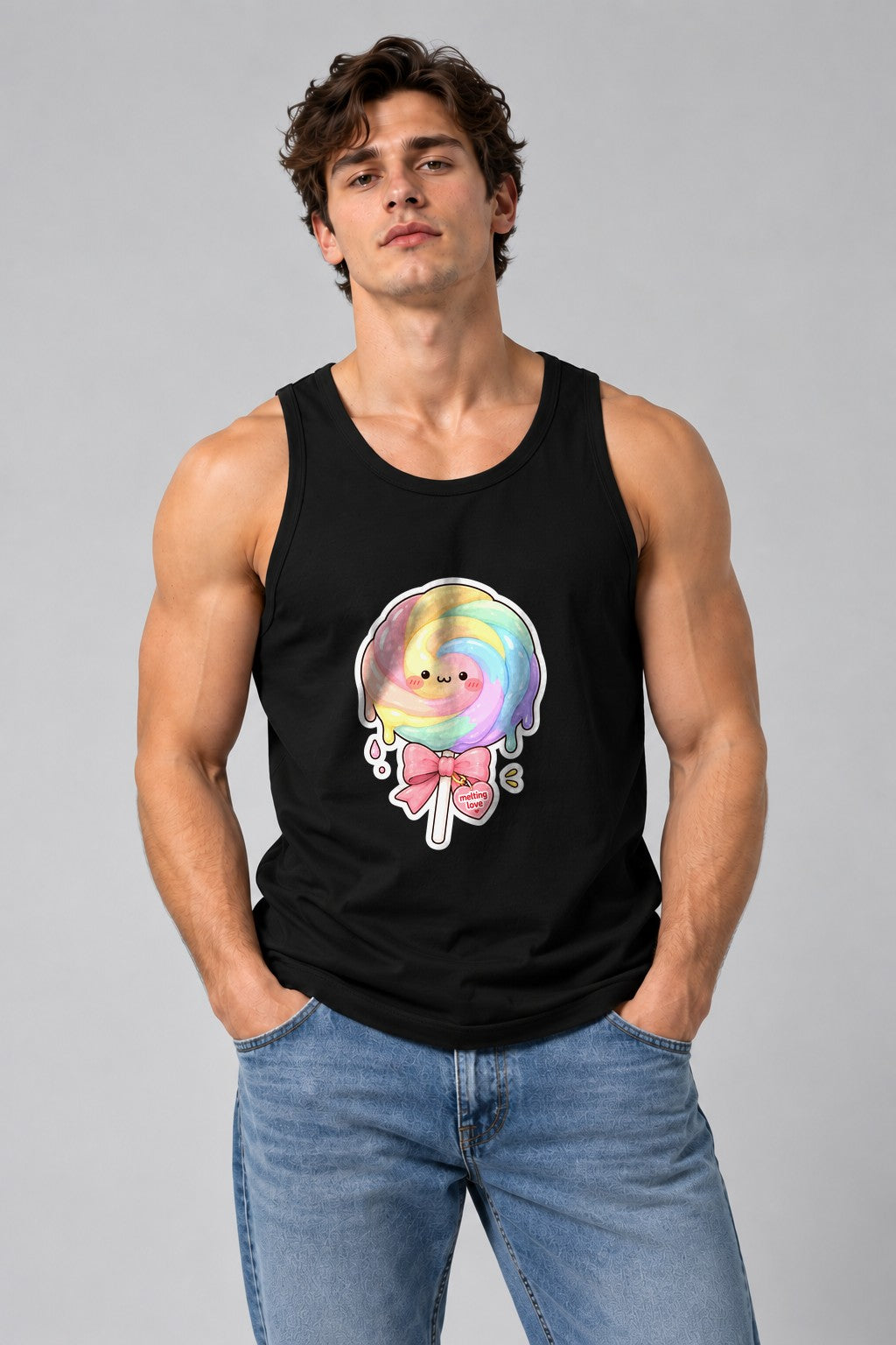 Rainbow Lollipop Love