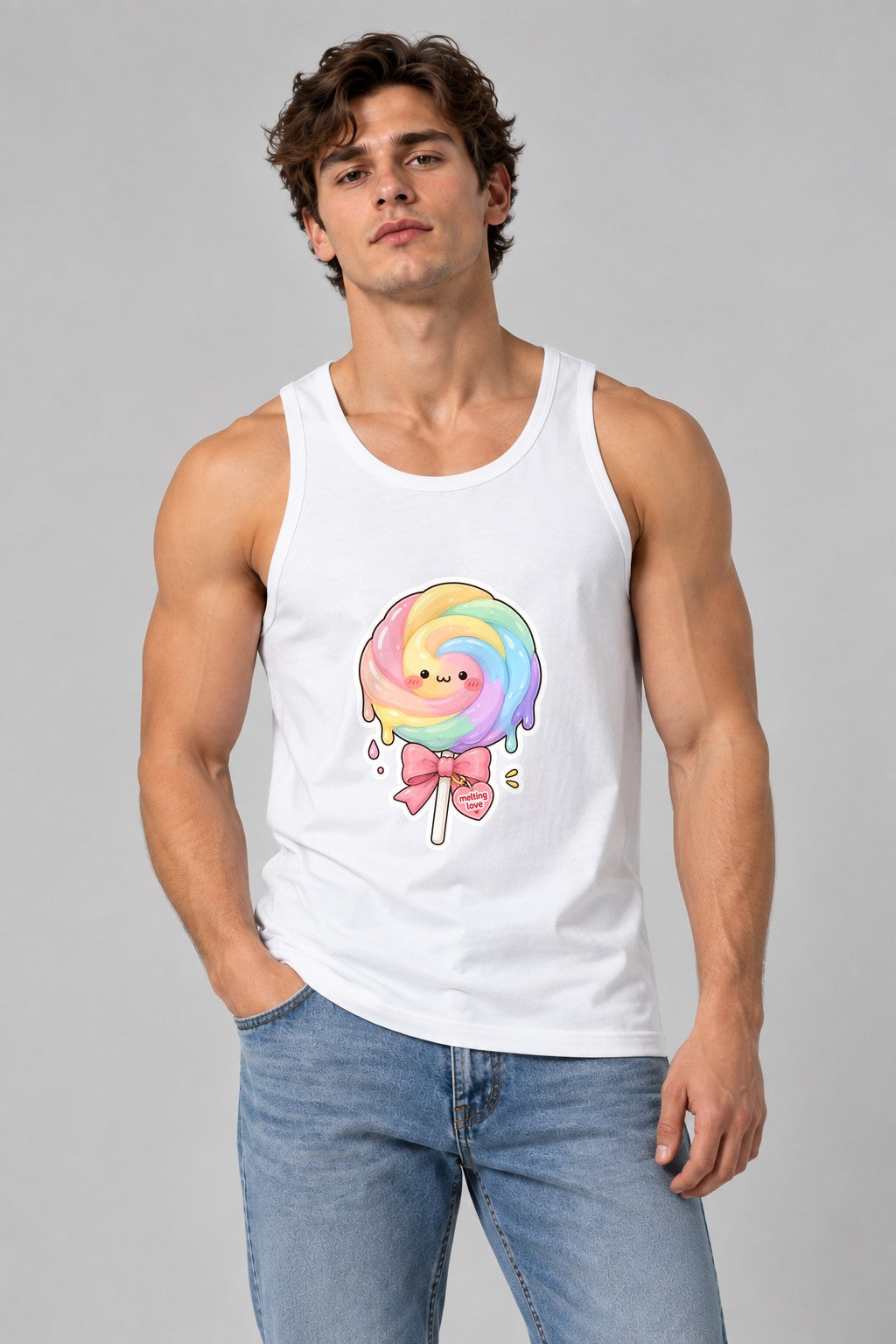 Rainbow Lollipop Love