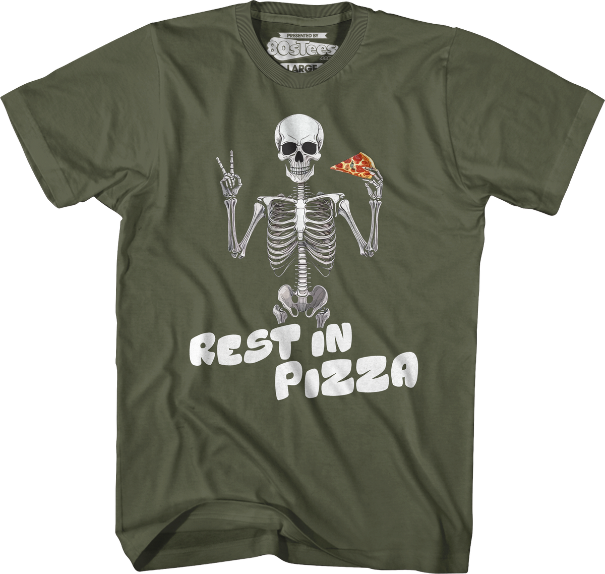 Rest In Pizza T-Shirt product image 3