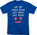 Retro Contra Cheat Code 30 Lives T-Shirt product image 1