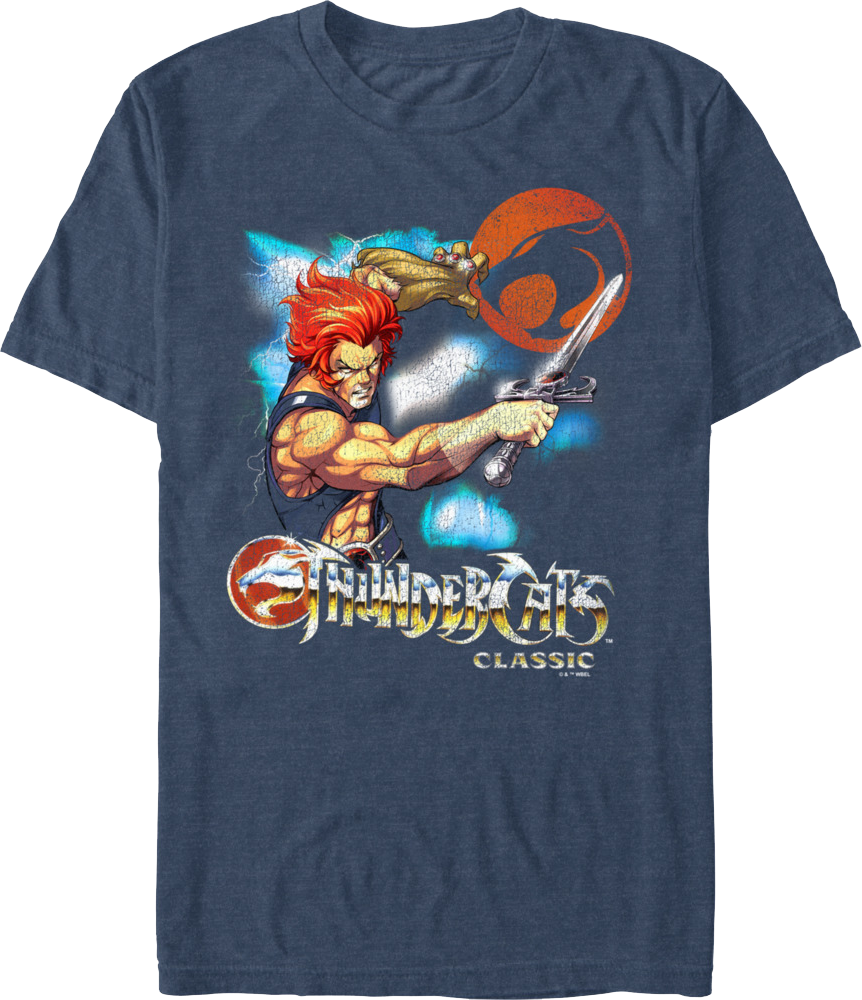 Retro Lion-O Sword of Omens ThunderCats T-Shirt product image 1