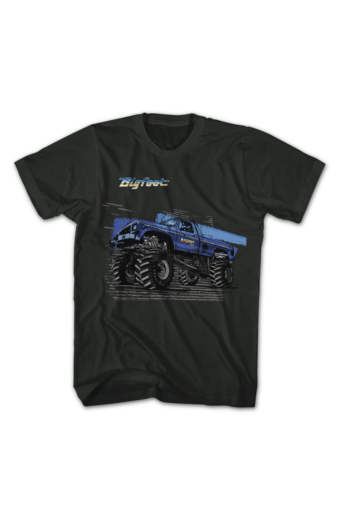 Retro Monster Truck Bigfoot T-Shirt product image 2