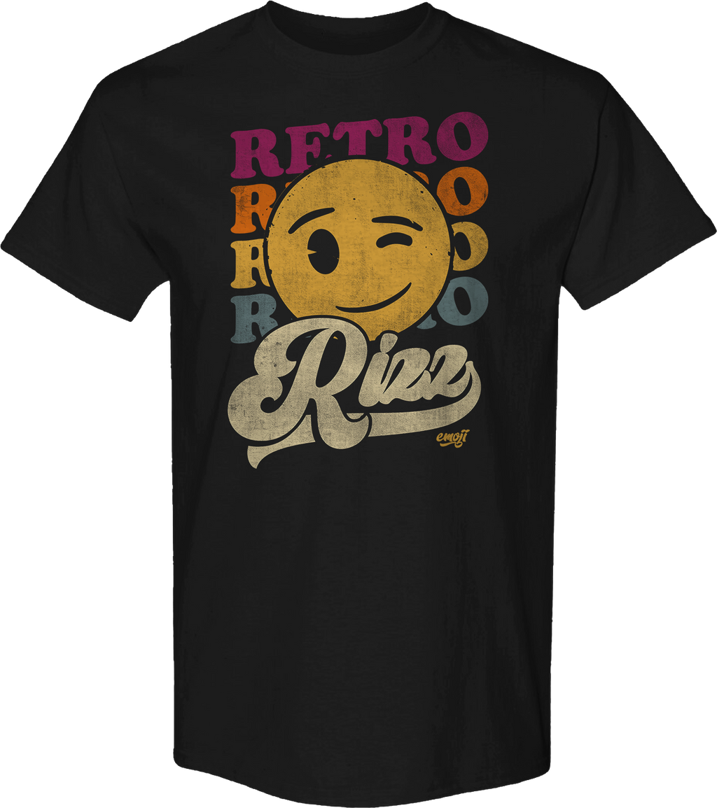 Retro Rizz Emoji T-Shirt product image 1