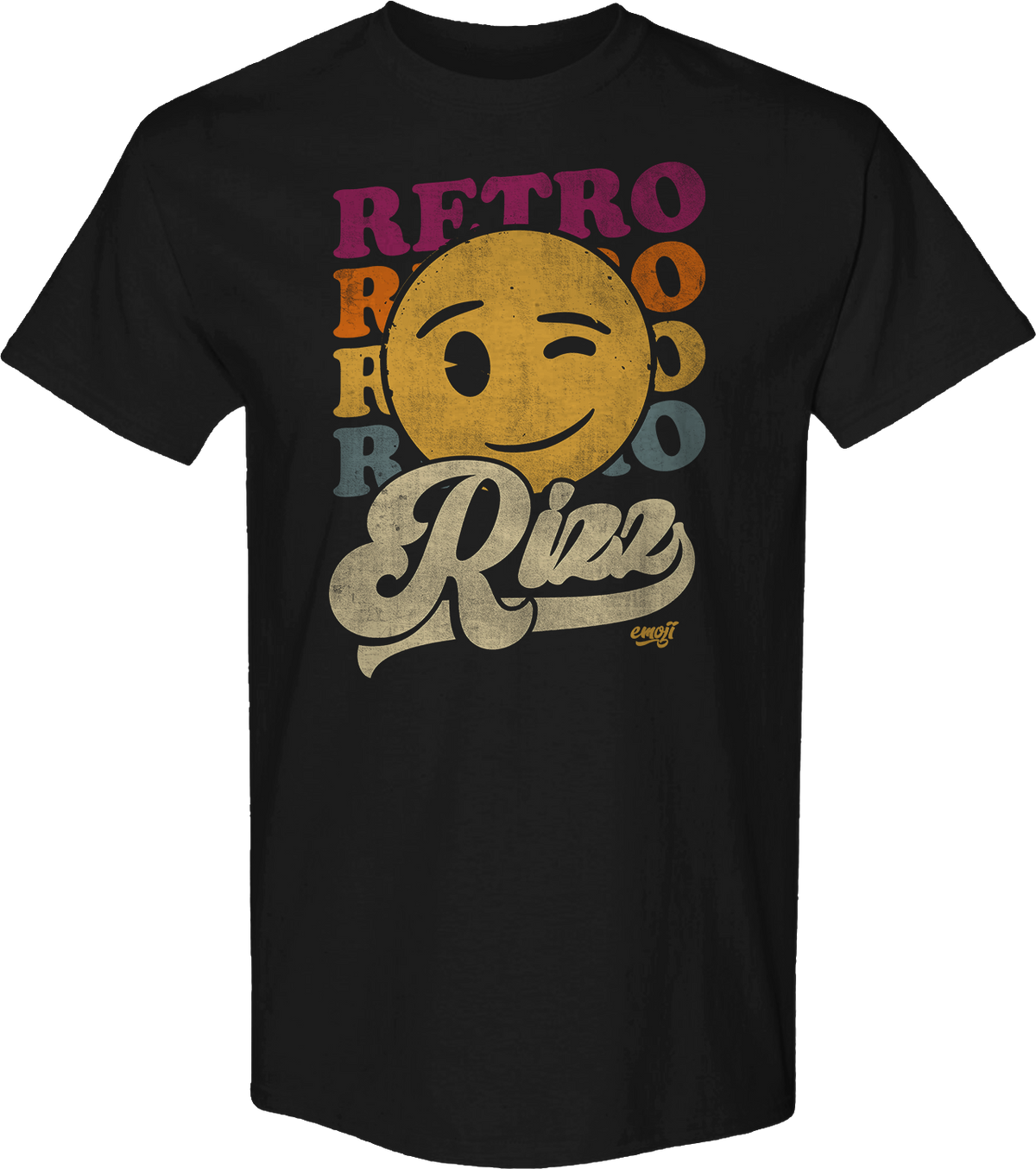 Retro Rizz Emoji T-Shirt product image 1