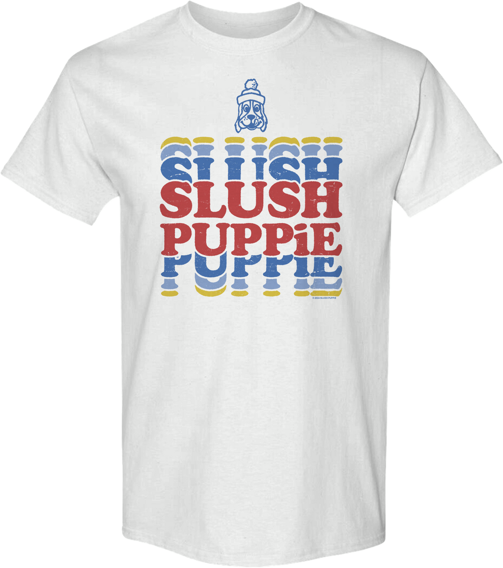 Retro Stacked Logo Slush Puppie T-Shirt product image 1