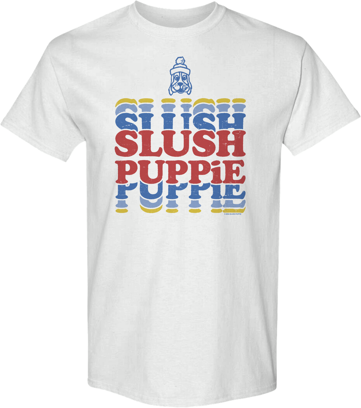 Retro Stacked Logo Slush Puppie T-Shirt product image 1