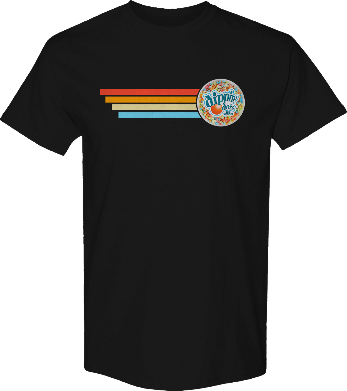 Retro Stripes Dippin' Dots T-Shirt product image 1
