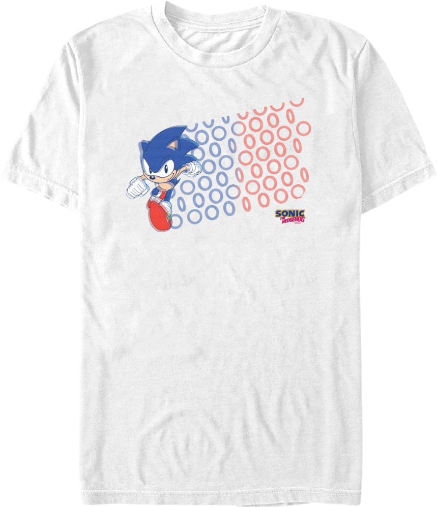 Rings Sonic The Hedgehog T-Shirt product image 1