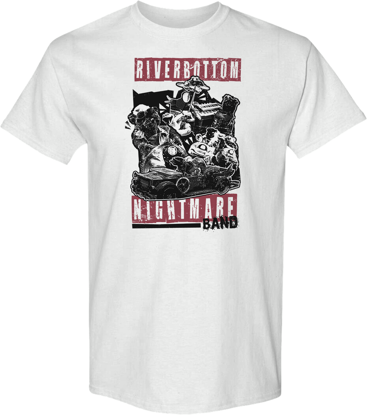 Riverbottom Nightmare Band Emmet Otter T-Shirt product image 1