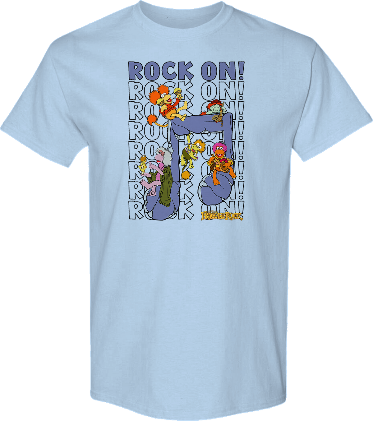 Rock On Music Note Fraggle T-Shirt product image 1
