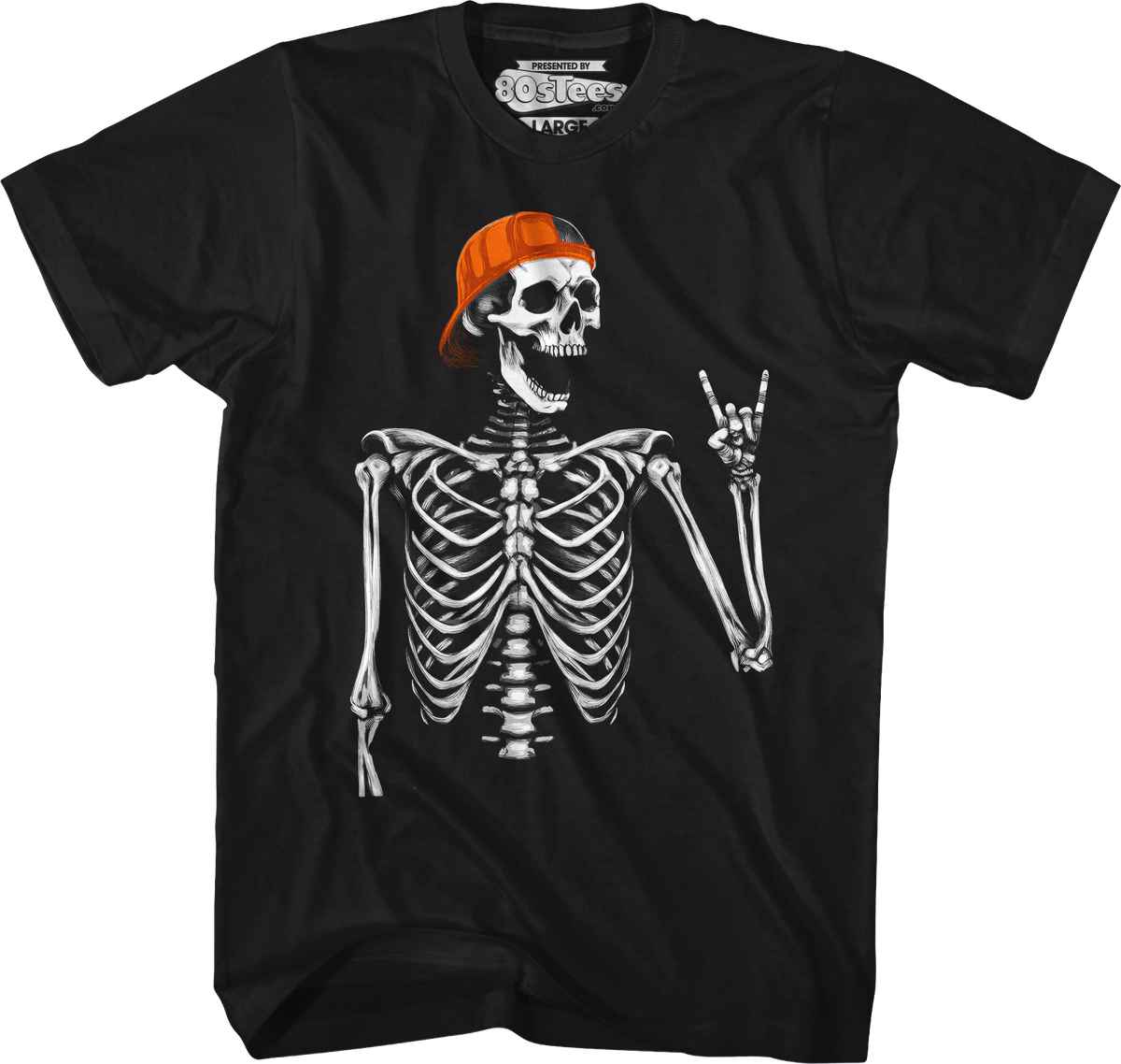 Rock & Roll Skeleton T-Shirt product image 1
