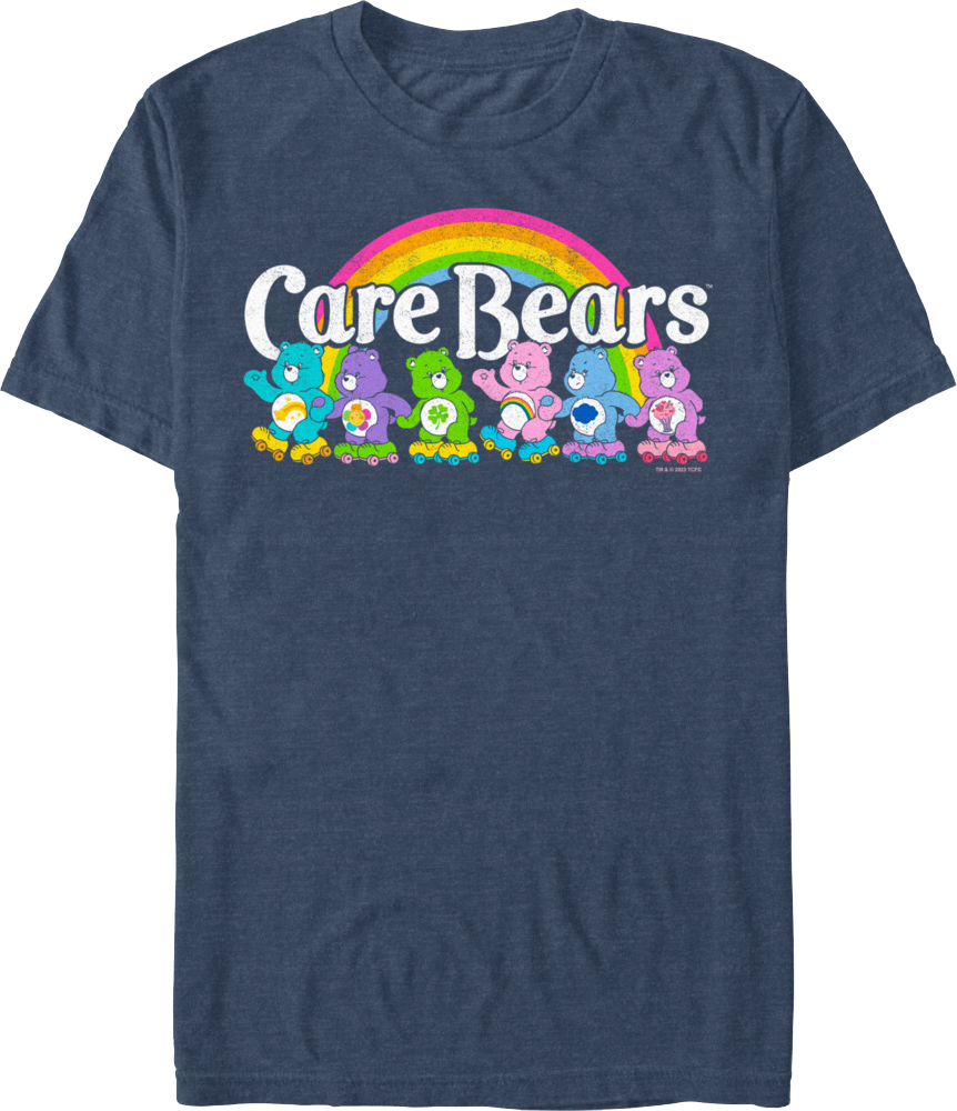 Roller Skating Care Bears T-Shirt product image 1