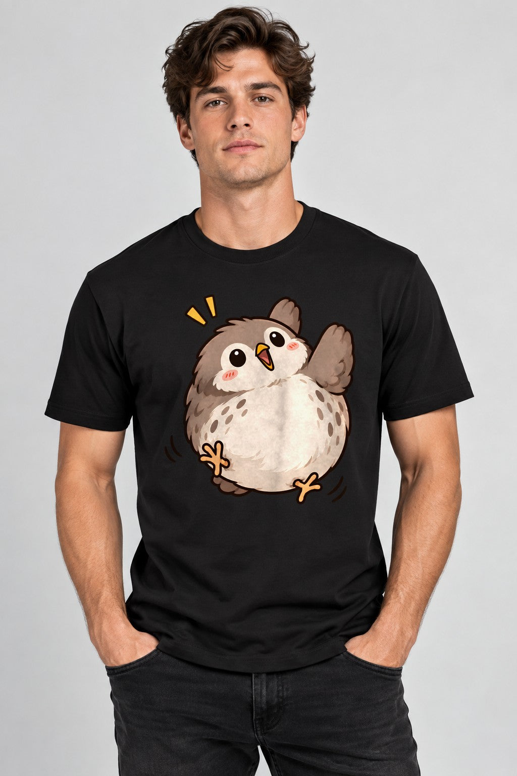 Round Fluffy Owl product image 2