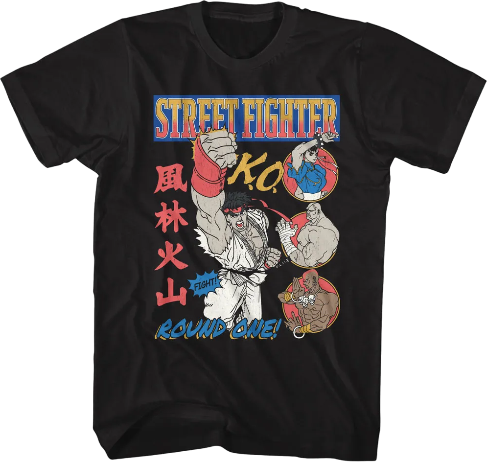 Round One Street Fighter T-Shirt product image 1