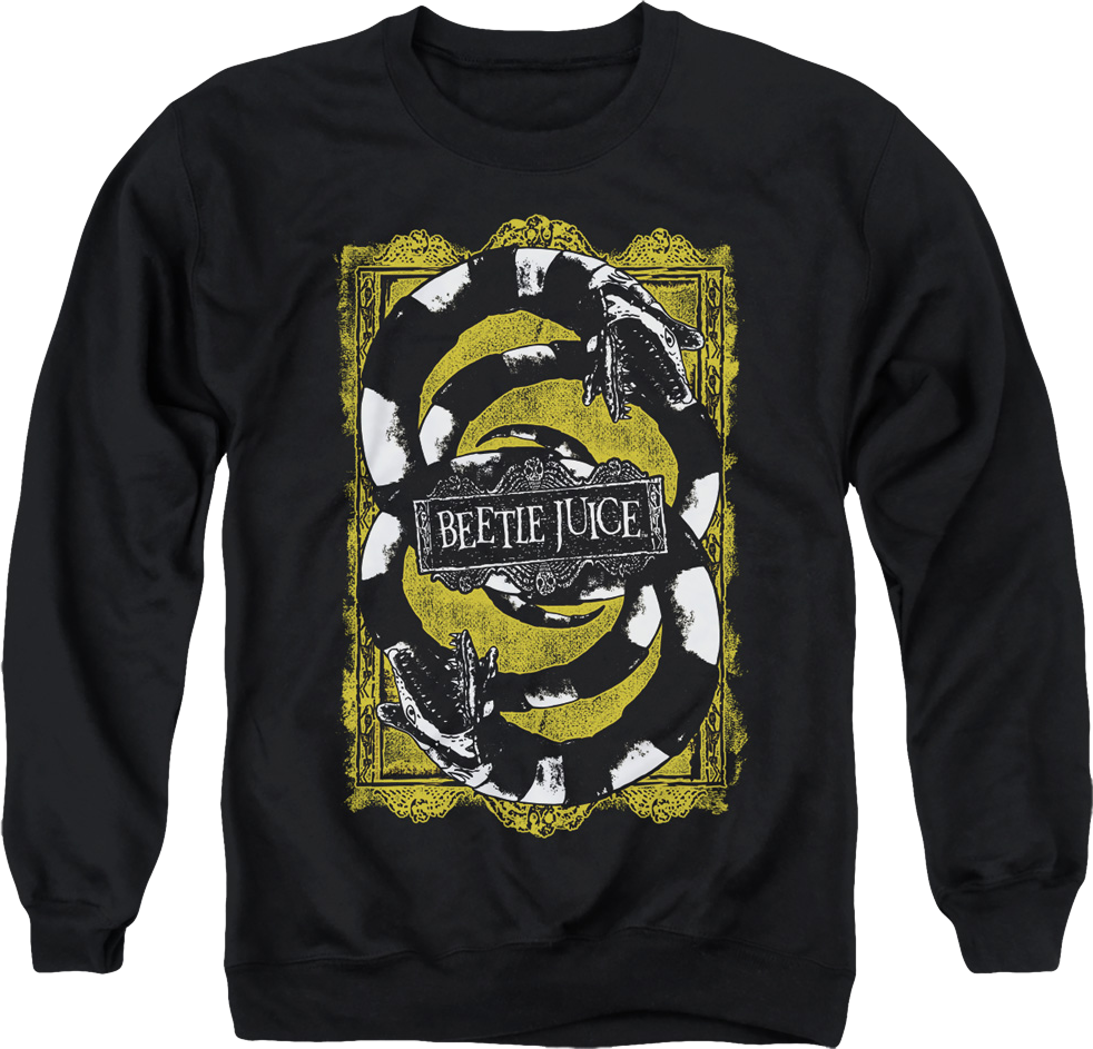 Sandworms & Logo Beetlejuice Sweatshirt product image 1